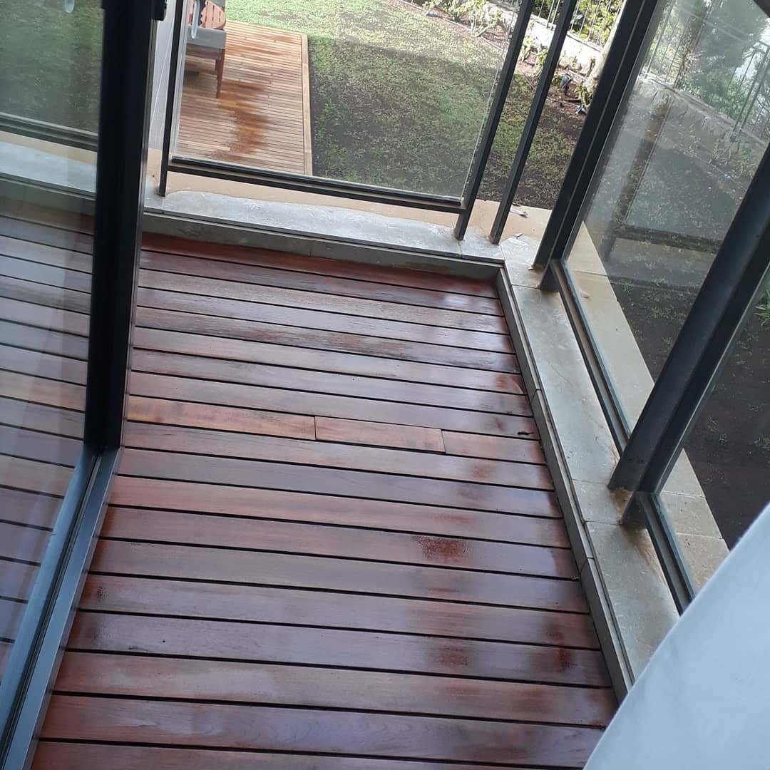 Ahşap deck detay uygulaması